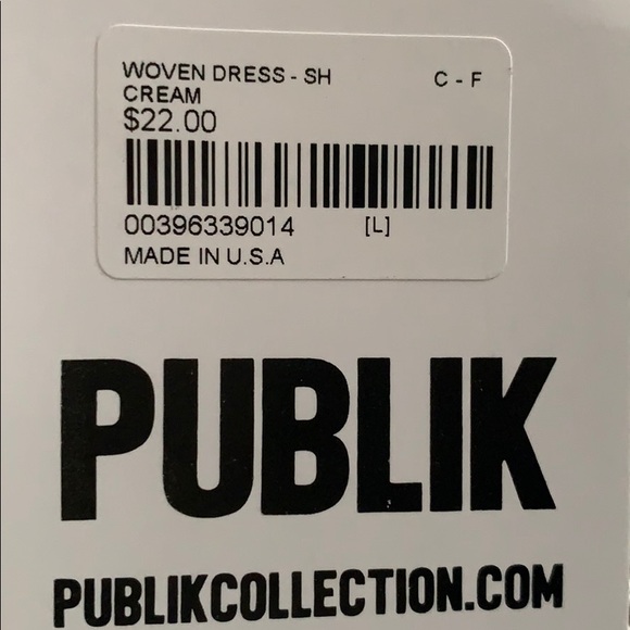 Publik Collection Woven Dress - Picture 4 of 4